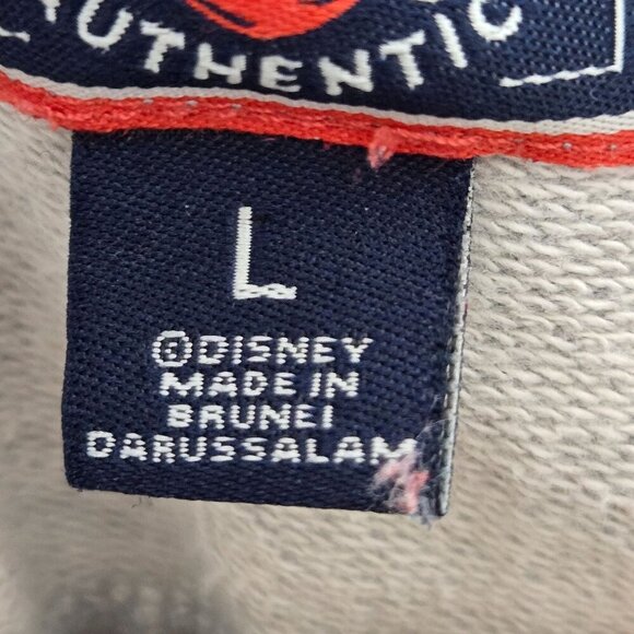 Disney Cruiseline 1/4 zip Sweatshirt Womens Size Large Gray‎ casual travel - Picture 4 of 14
